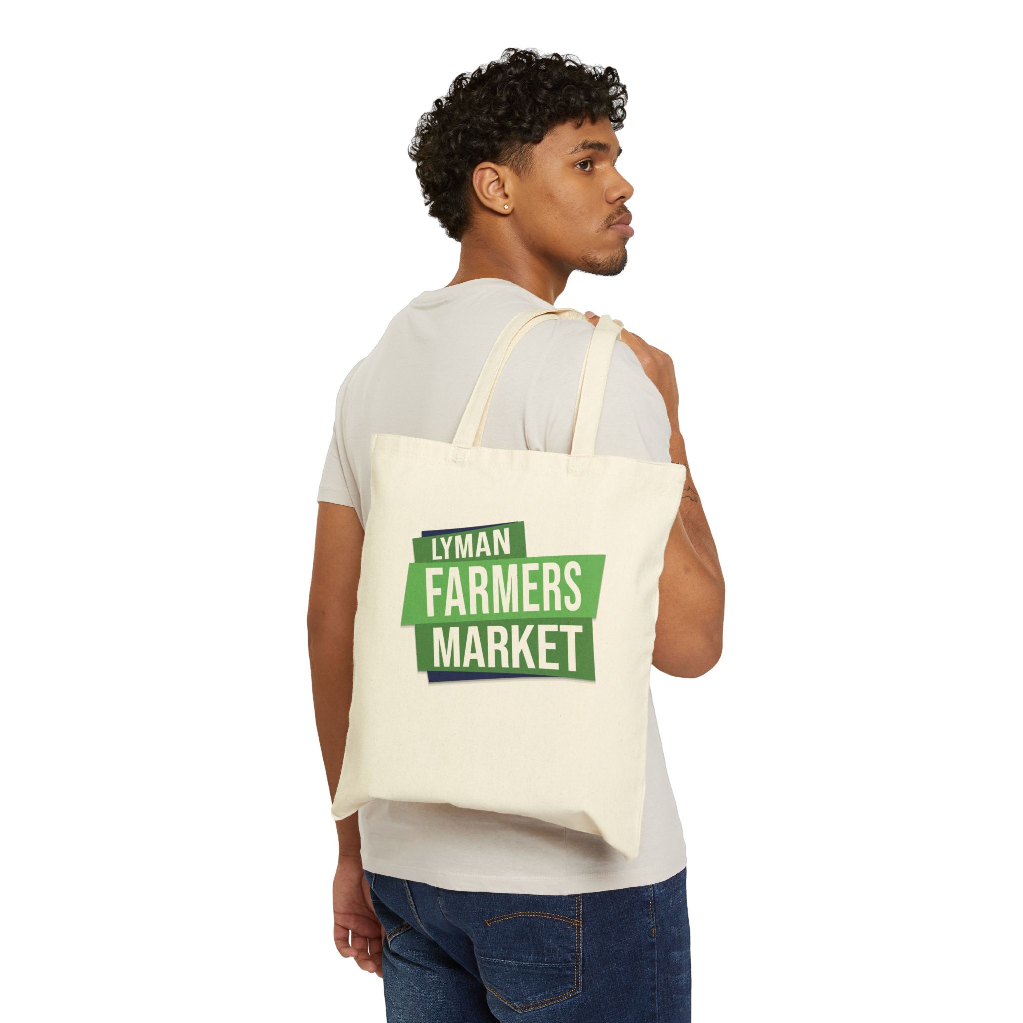 Cotton Canvas Tote Bag - Image 5