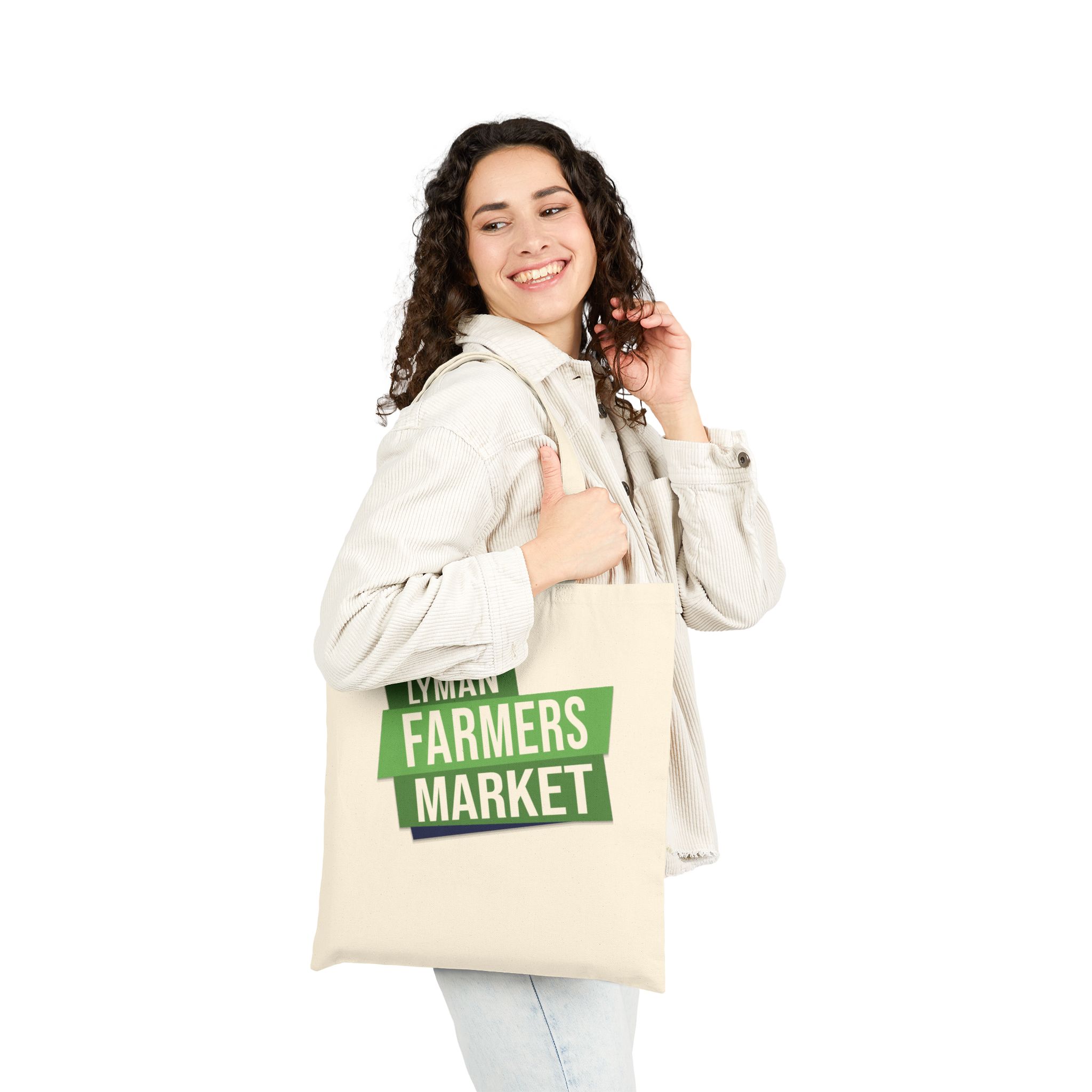 Cotton Canvas Tote Bag - Image 2