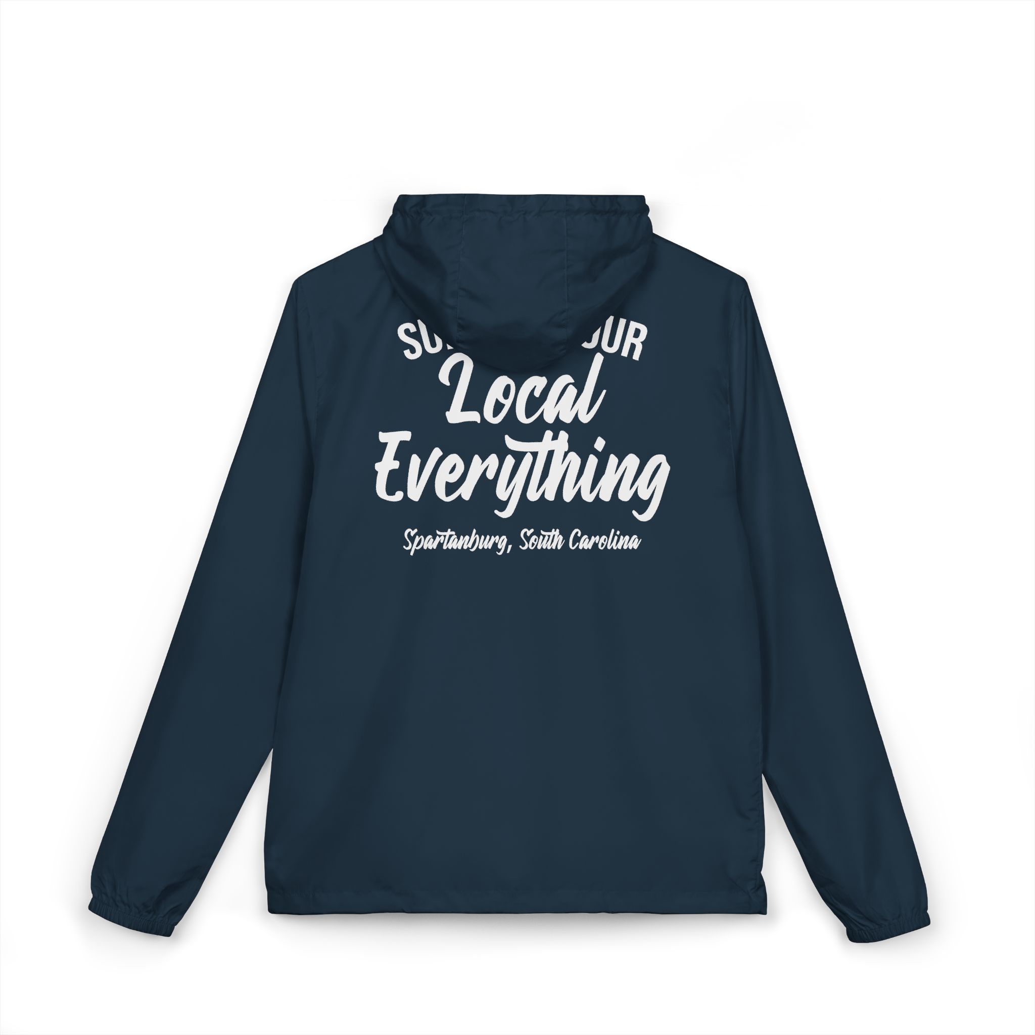 "Support your local everything" Windbreaker Jacket - Image 2