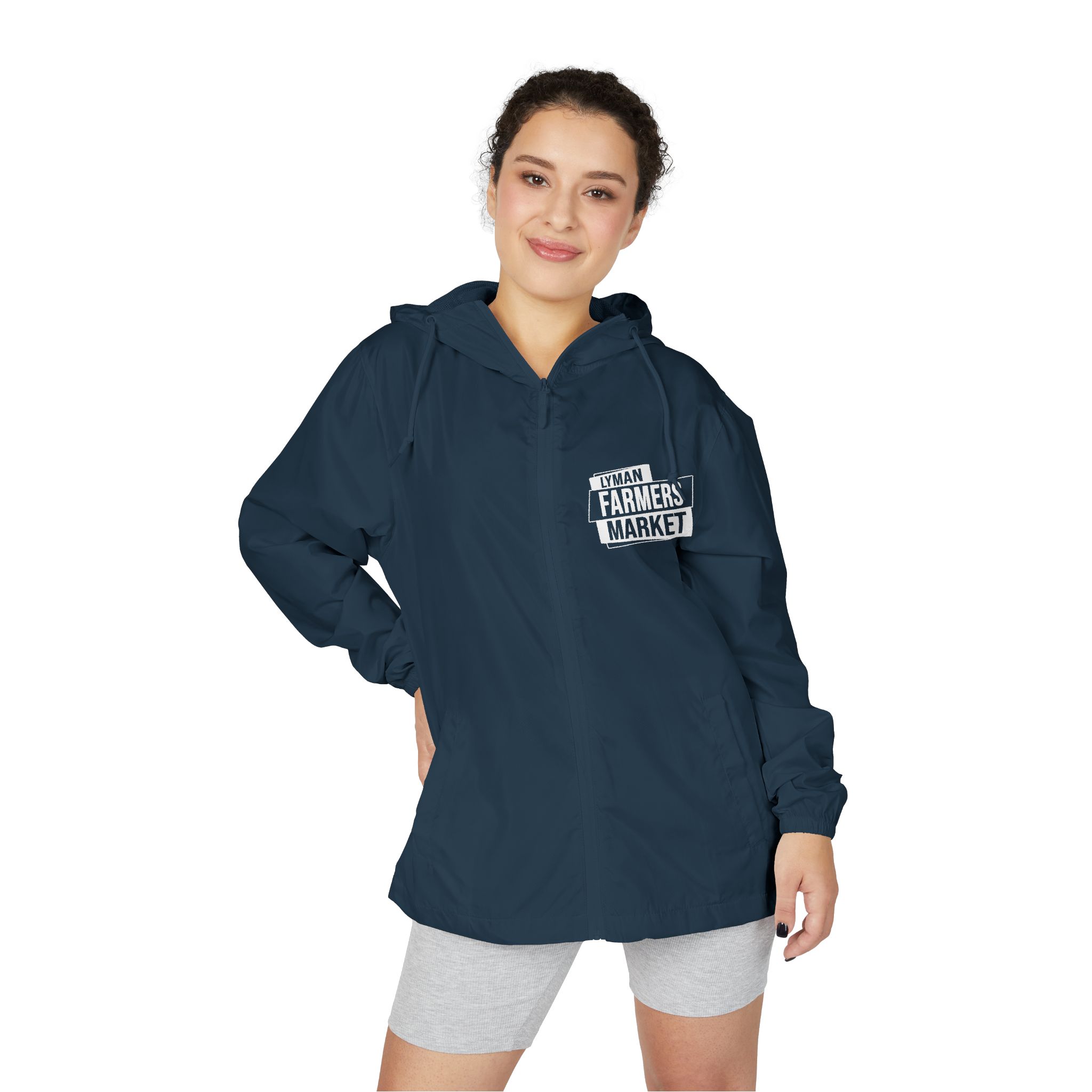 "Support your local everything" Windbreaker Jacket - Image 3
