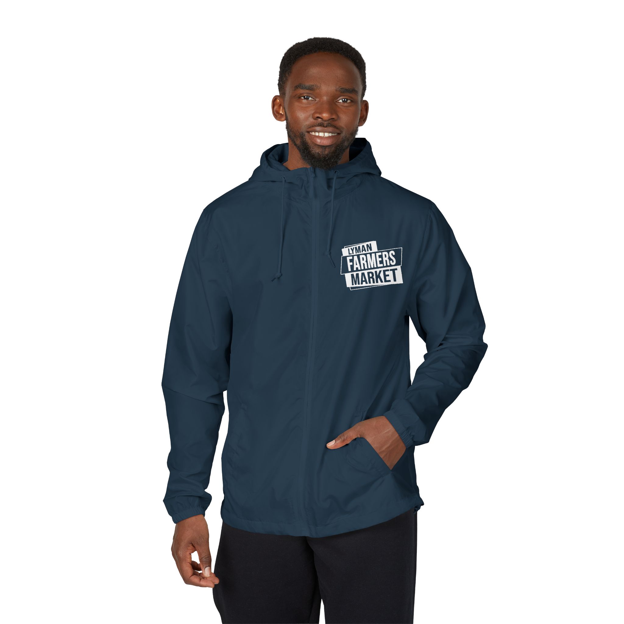 "Support your local everything" Windbreaker Jacket - Image 5