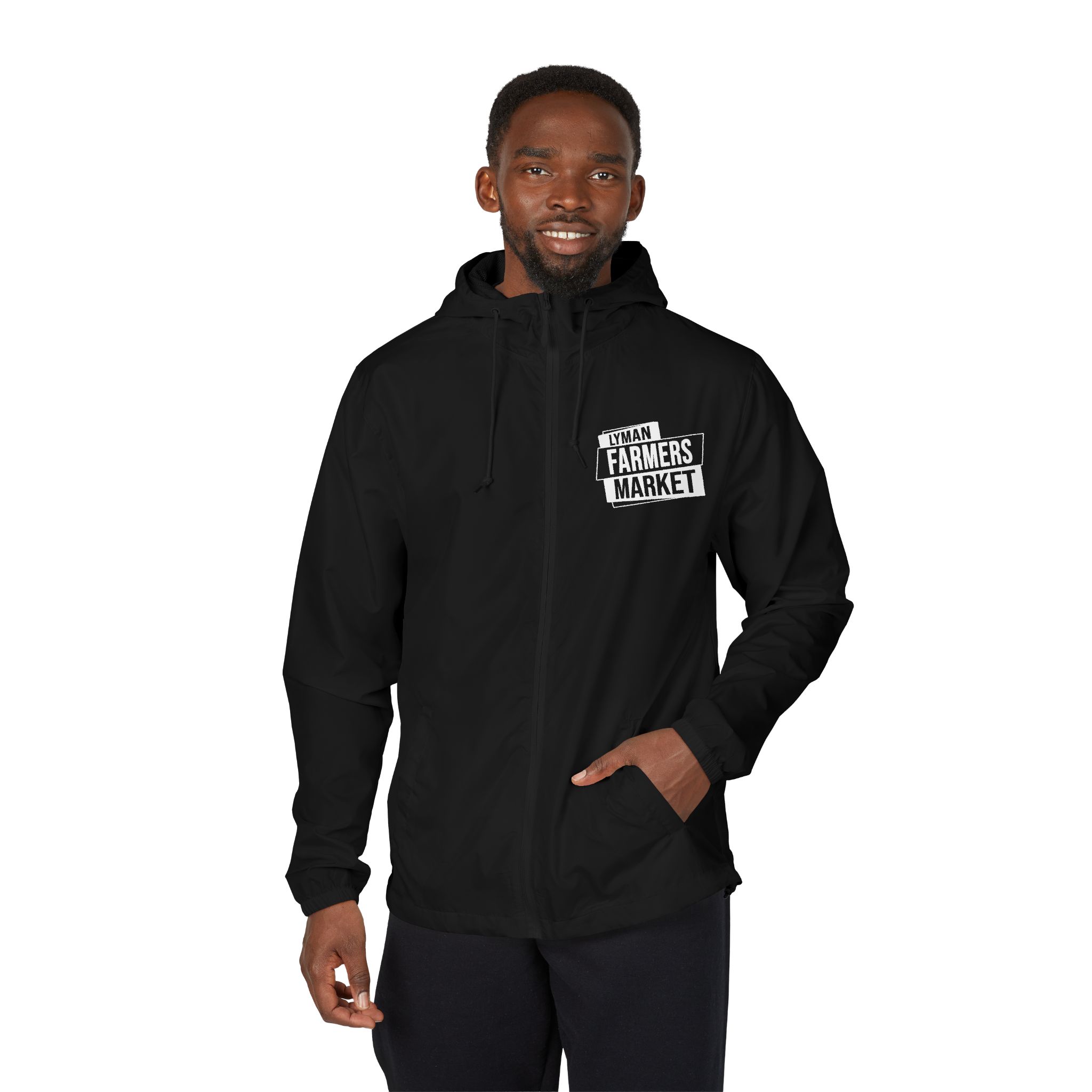 "Support your local everything" Windbreaker Jacket - Image 10